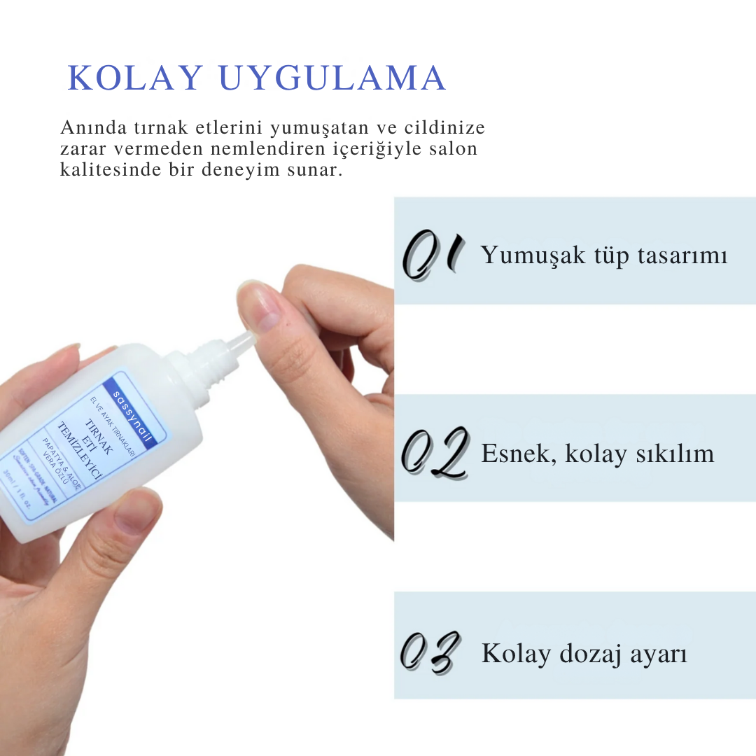 Sassy Nail Tırnak Eti Temizleyici